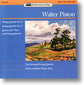 Walter Piston String Quartets 4 & 5