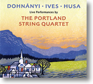 Dohnnyi  Ives  Husa String Quartets
