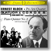 Ernest Bloch Quatuor  Cordes